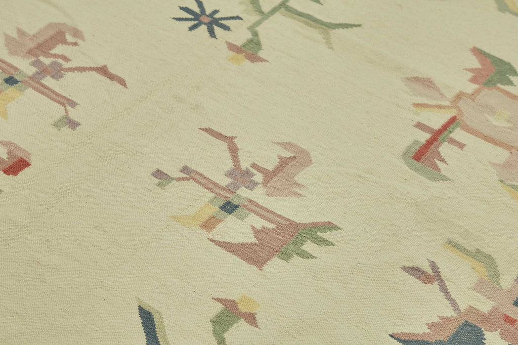 Scandinavian Rug 2.71 x 3.58 - Beige - SamaRugs