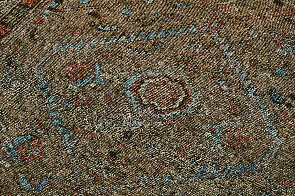 Persian Antique Rug 1.18 x 1.75 - Brown - SamaRugs