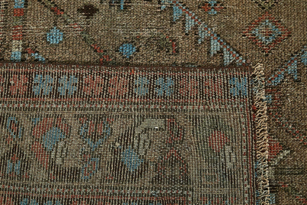 Persian Antique Rug 1.18 x 1.75 - Brown - SamaRugs