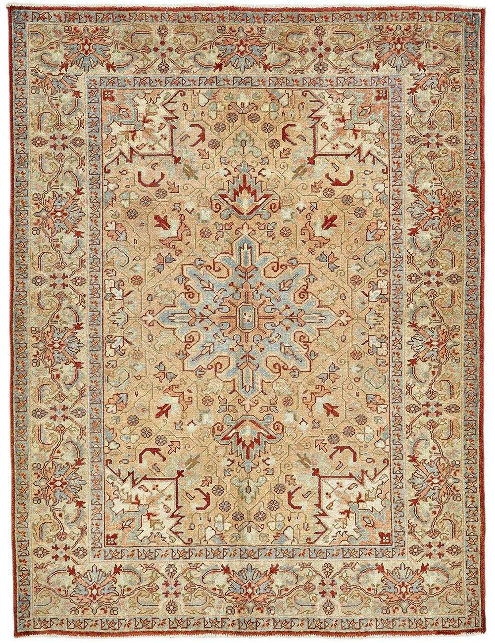 Persian Antique Rug 1.43 x 1.90 - Beige