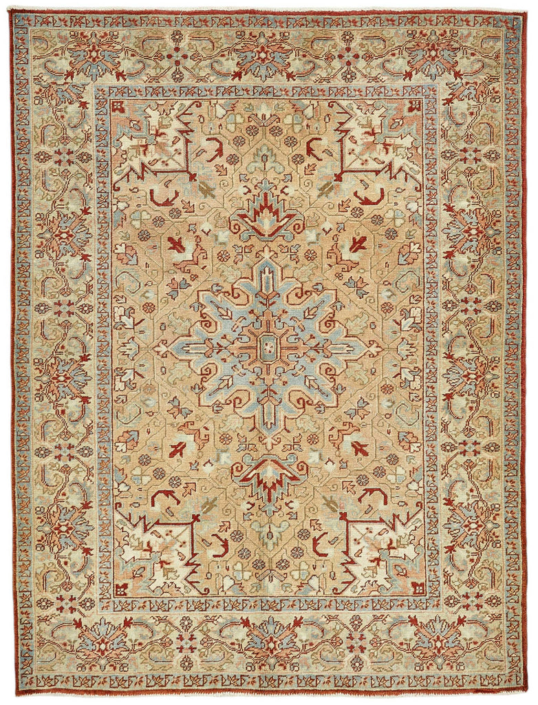 Persian Antique Rug 1.43 x 1.90 - Beige - SamaRugs