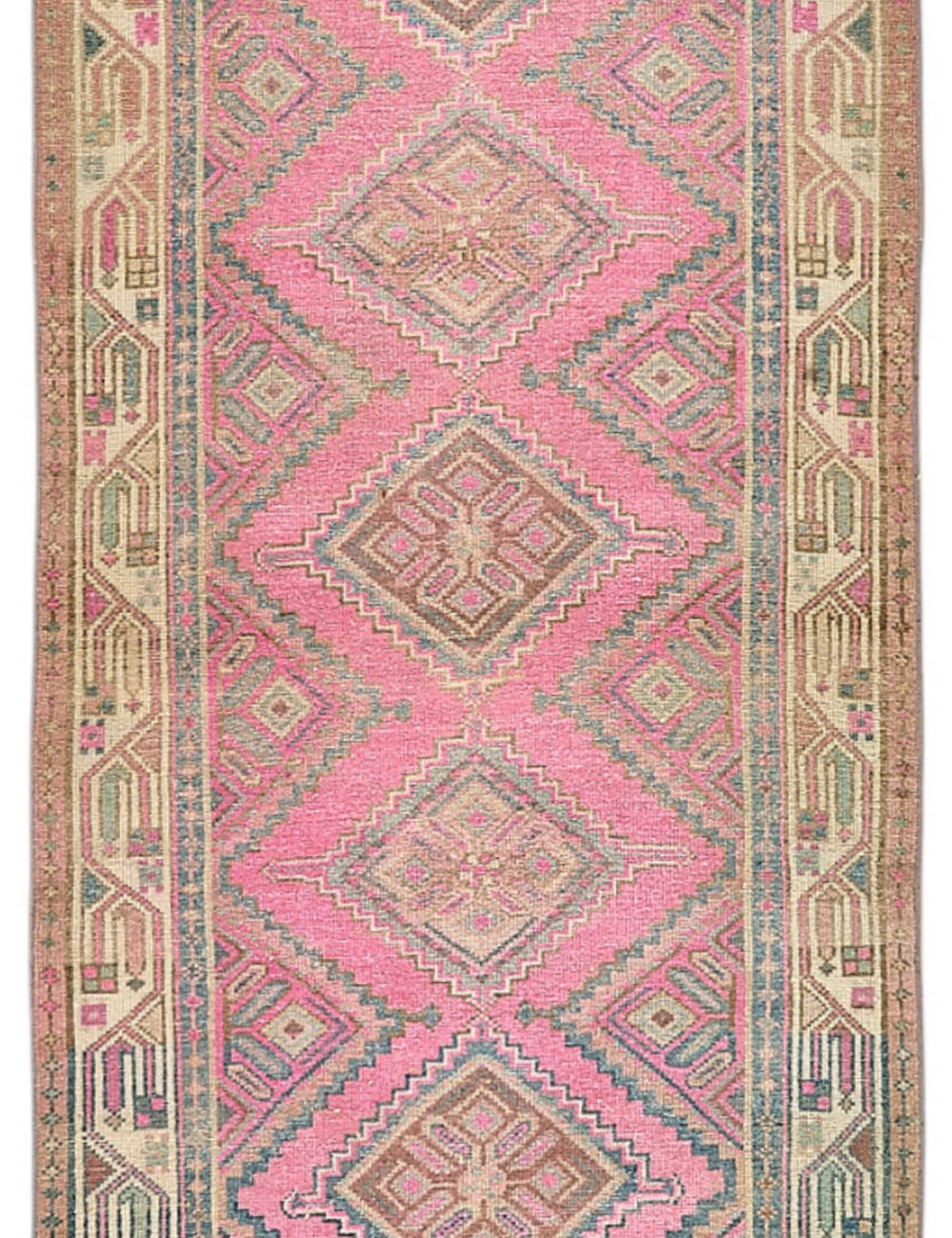 Persian Antique Rug 0.79 x 2.90 - Pink