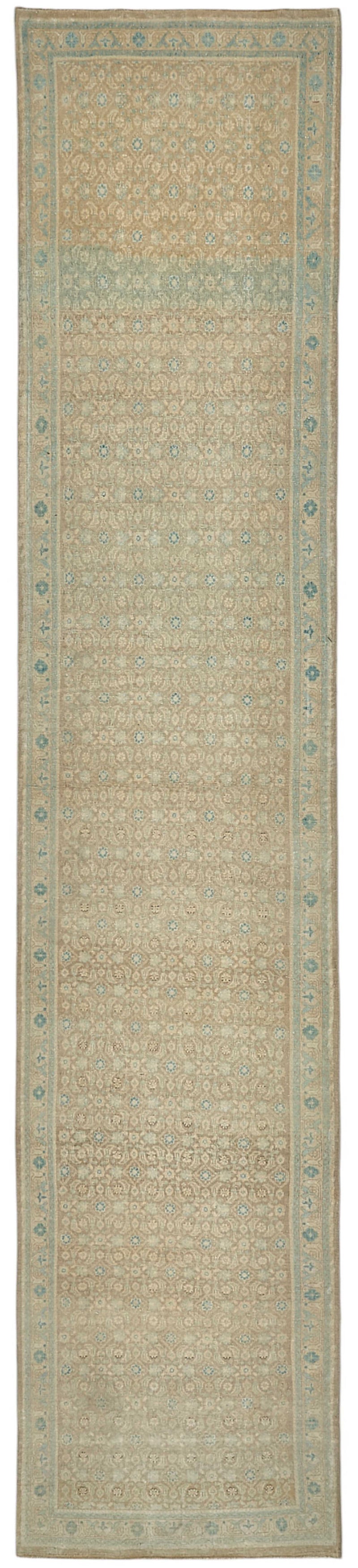Persian Antique Rug 0.84 x 4.18 - Beige - SamaRugs