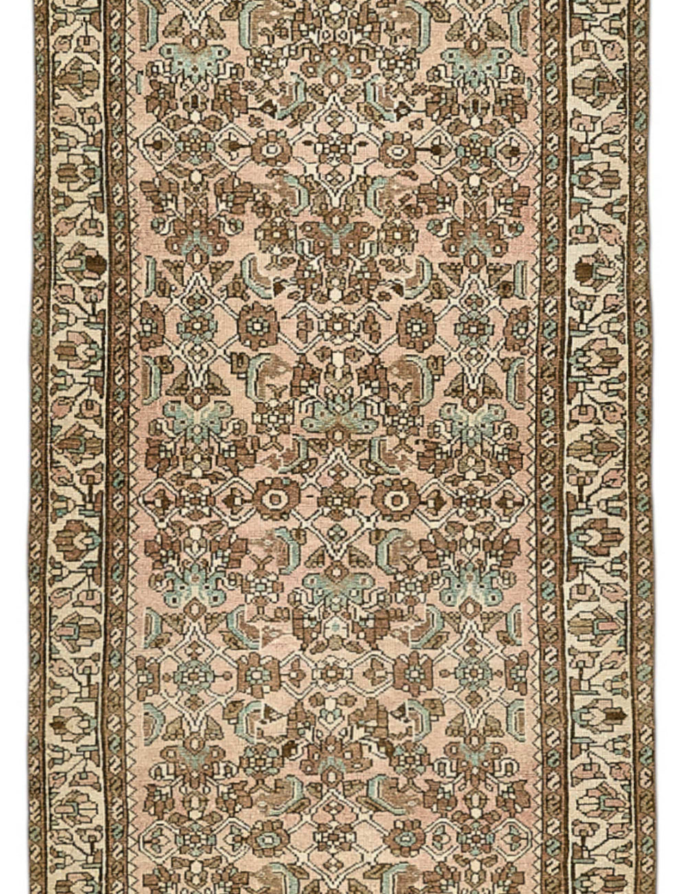 Persian Antique Rug 1.12 x 3.60 - Beige