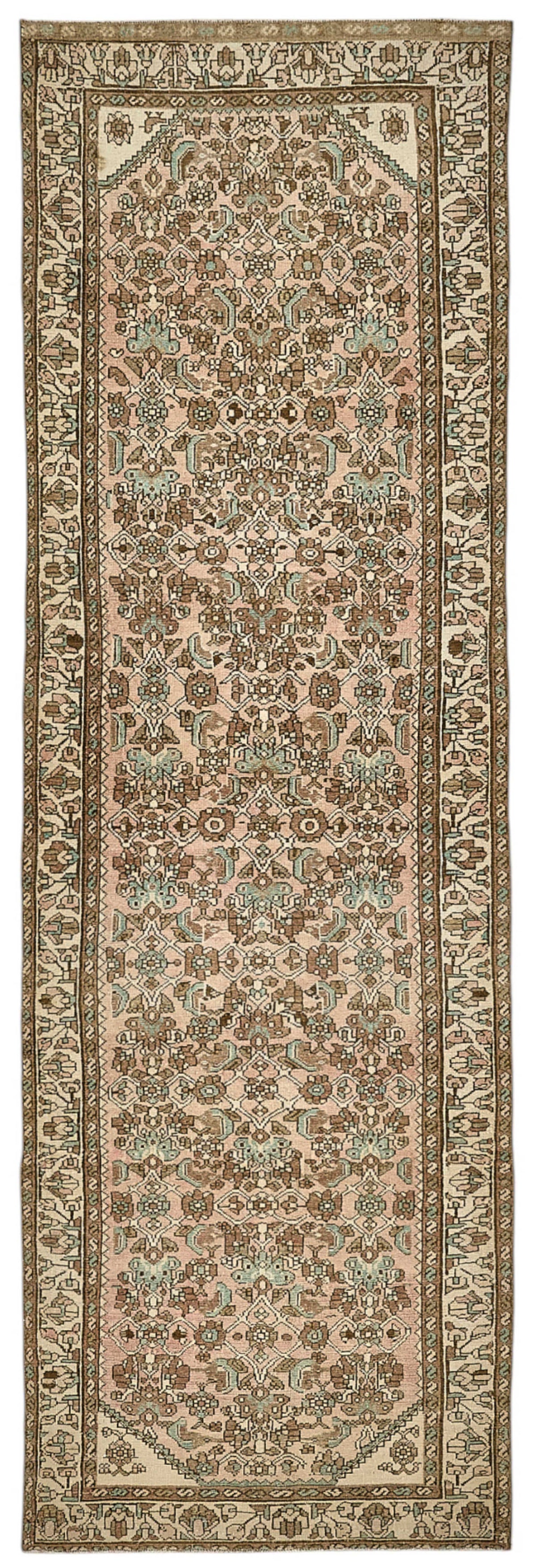Persian Antique Rug 1.12 x 3.60 - Beige