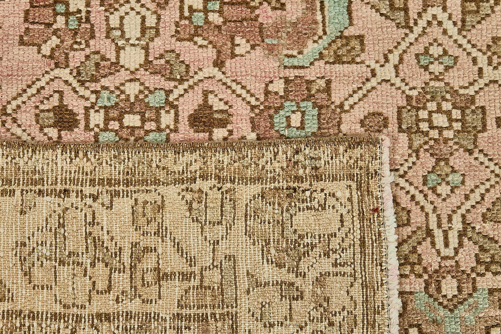 Persian Antique Rug 1.12 x 3.60 - Beige - SamaRugs