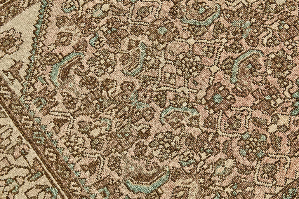 Persian Antique Rug 1.12 x 3.60 - Beige - SamaRugs