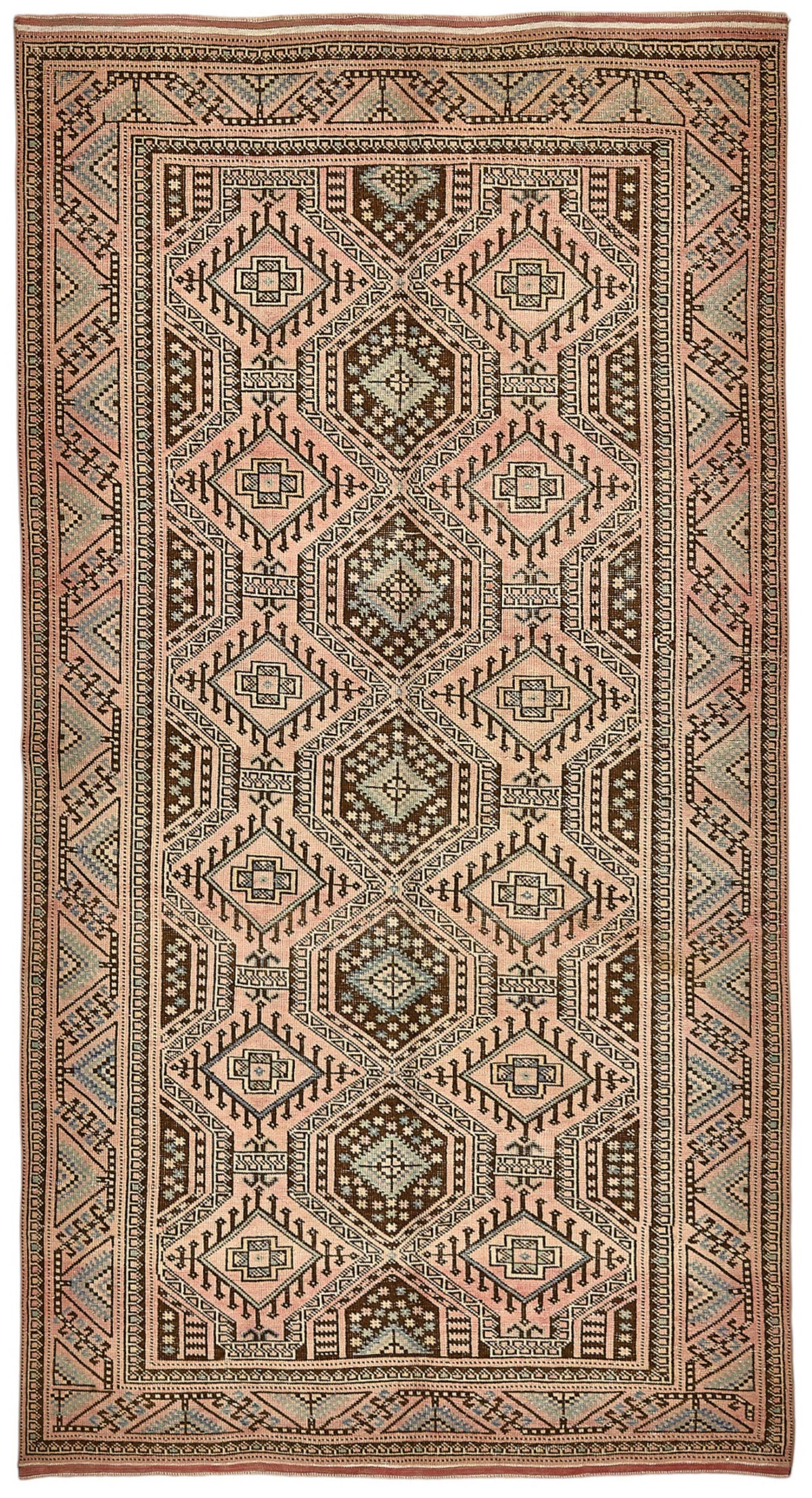 Persian Antique Rug 1.53 x 2.87 - Beige