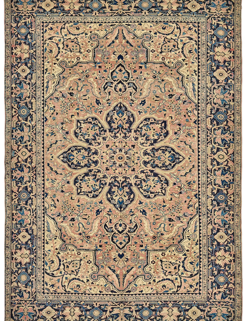 Persian Antique Rug 2.50 x 3.51 - Beige
