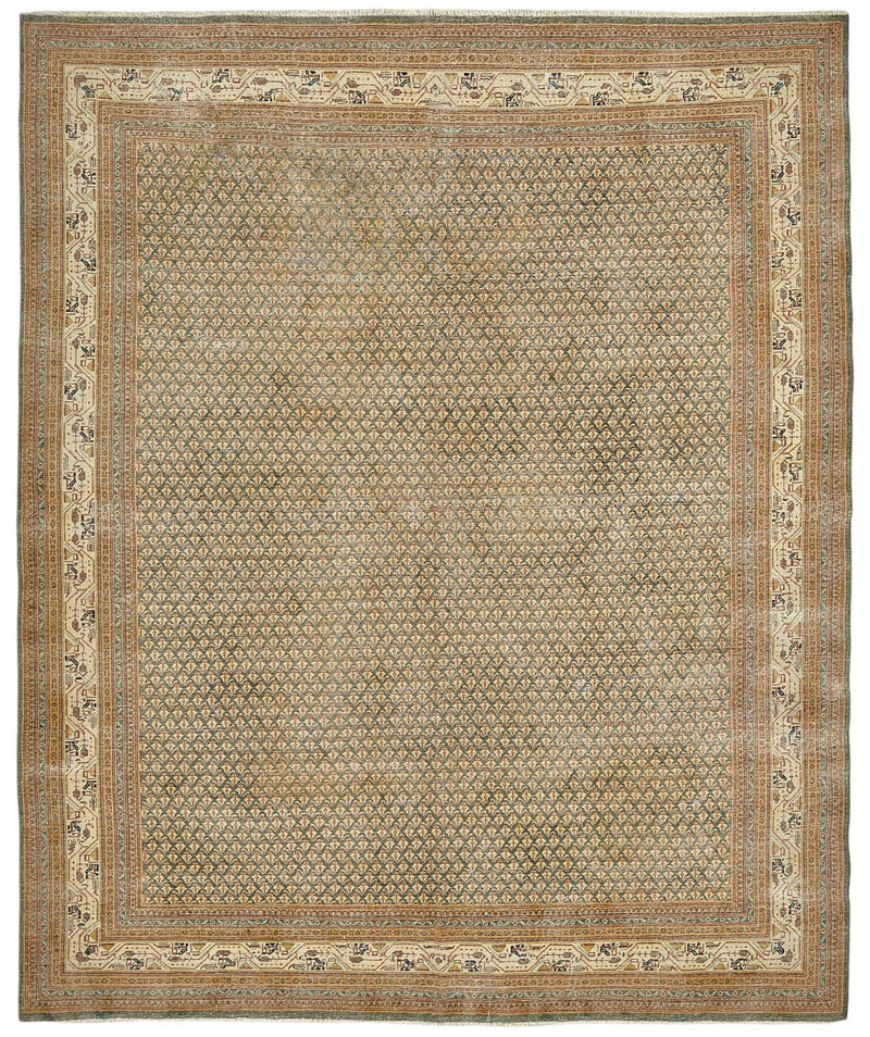 Persian Antique Rug 2.38 x 2.94 - Beige - SamaRugs