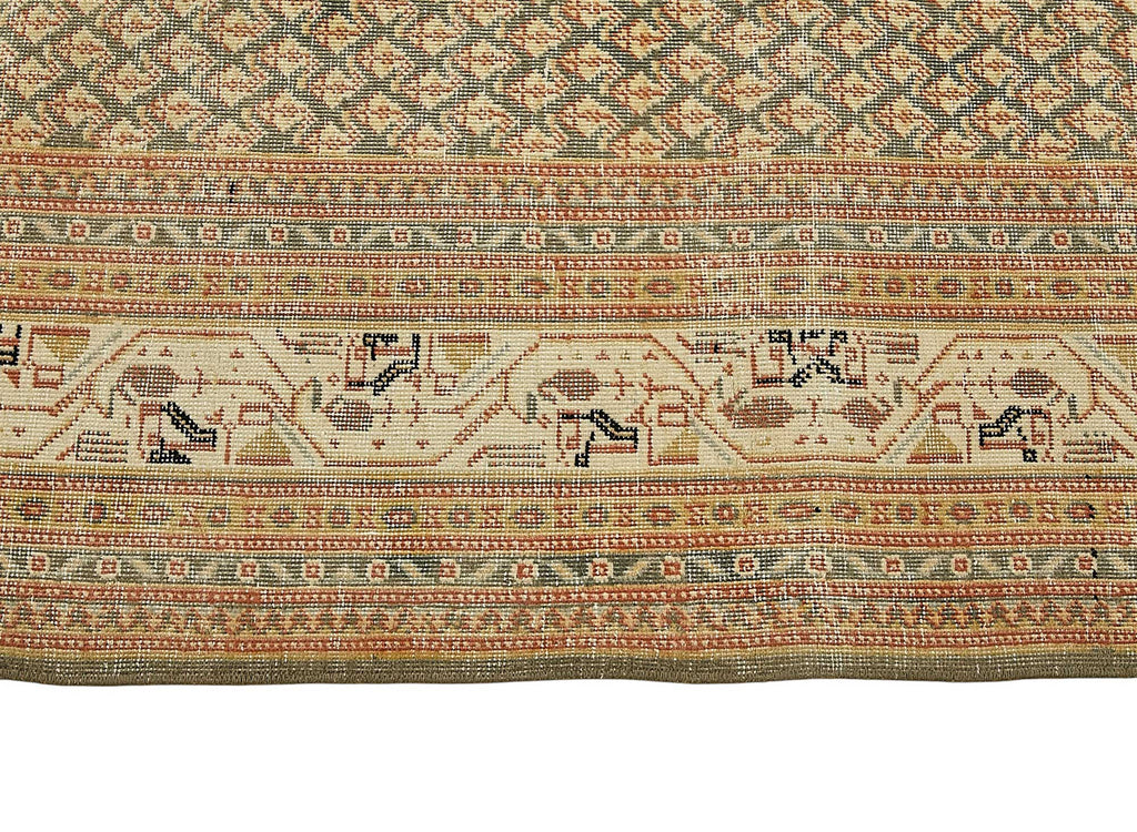 Persian Antique Rug 2.38 x 2.94 - Beige - SamaRugs