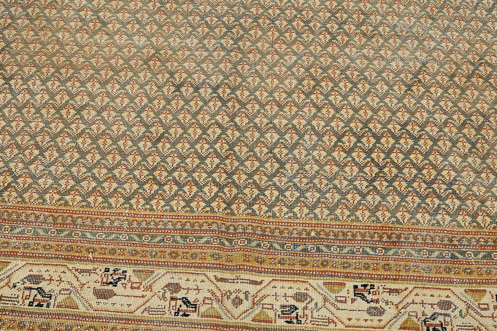 Persian Antique Rug 2.38 x 2.94 - Beige - SamaRugs