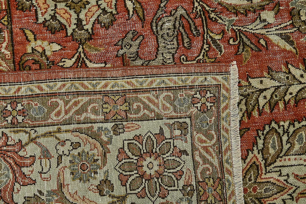 Persian Antique Rug 2.32 x 3.45 - Beige - SamaRugs