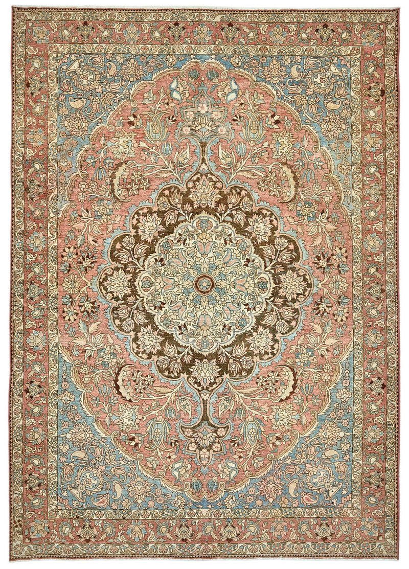 Persian Antique Rug 2.14 x 3.00 - Beige - SamaRugs