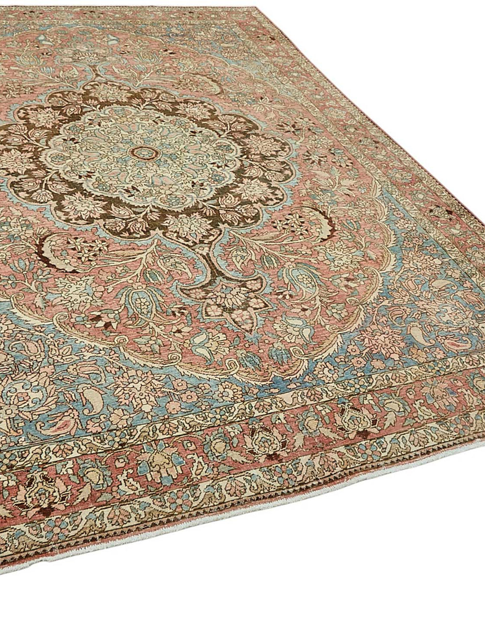 Persian Antique Rug 2.14 x 3.00 - Beige