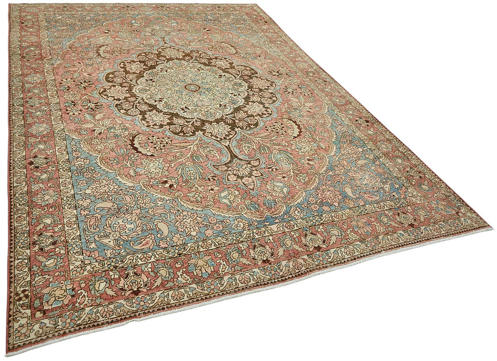 Persian Antique Rug 2.14 x 3.00 - Beige - SamaRugs