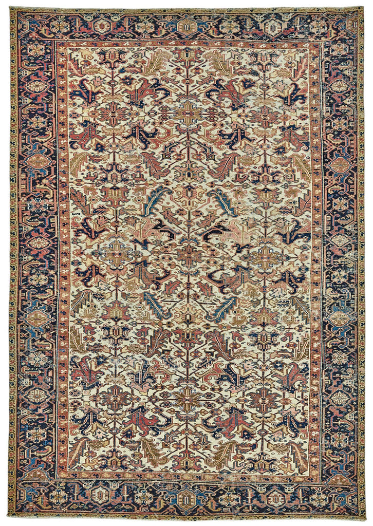 Persian Antique Rug 2.35 x 3.35 - Beige - SamaRugs