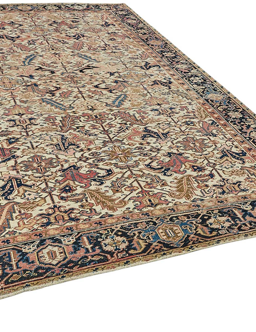 Persian Antique Rug 2.35 x 3.35 - Beige