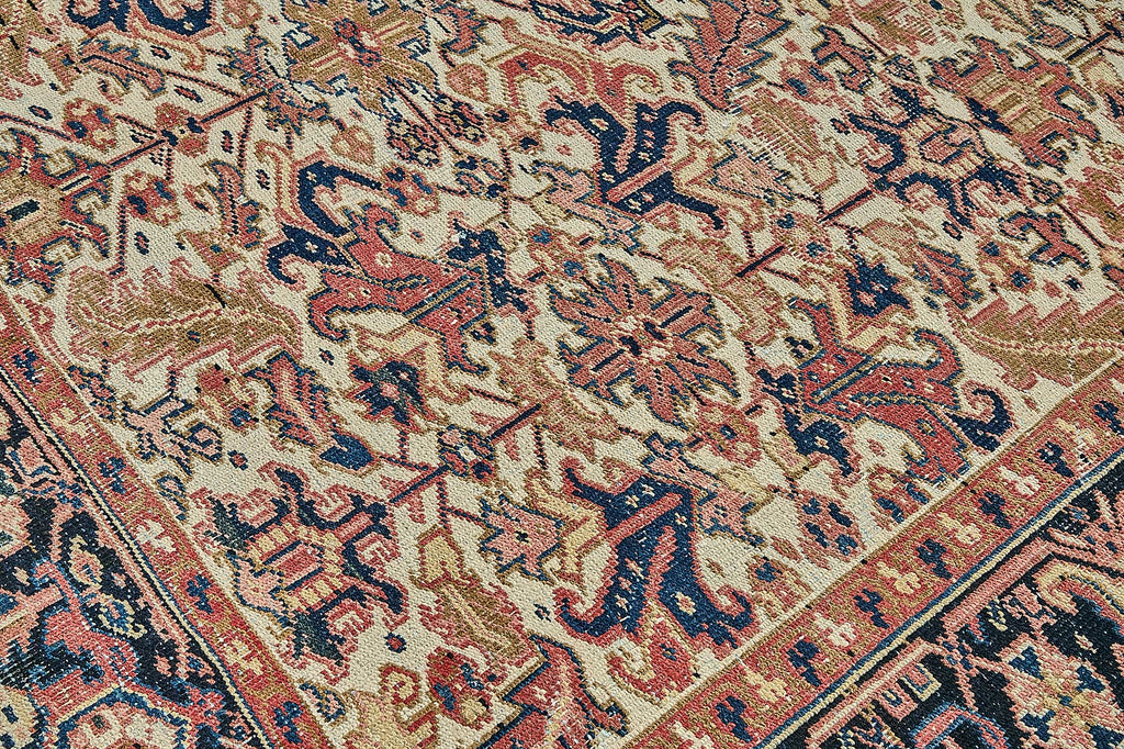 Persian Antique Rug 2.35 x 3.35 - Beige - SamaRugs