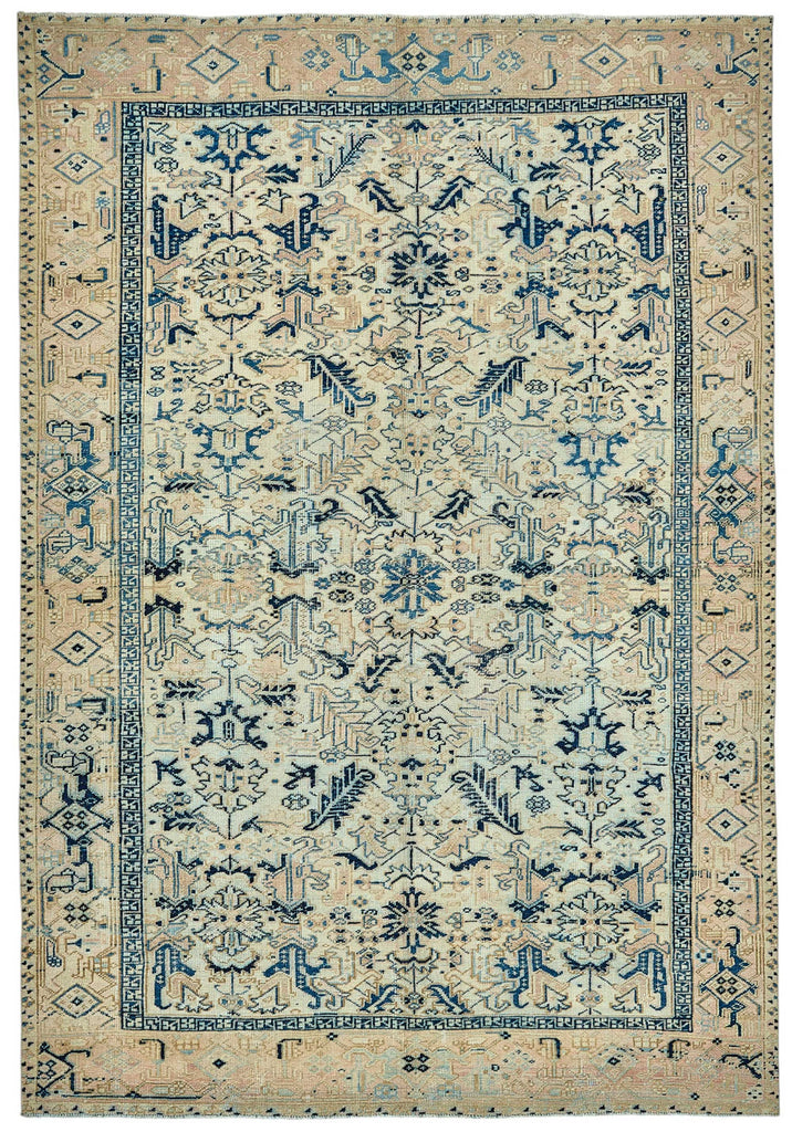 Persian Antique Rug 2.17 x 3.14 - Beige - SamaRugs