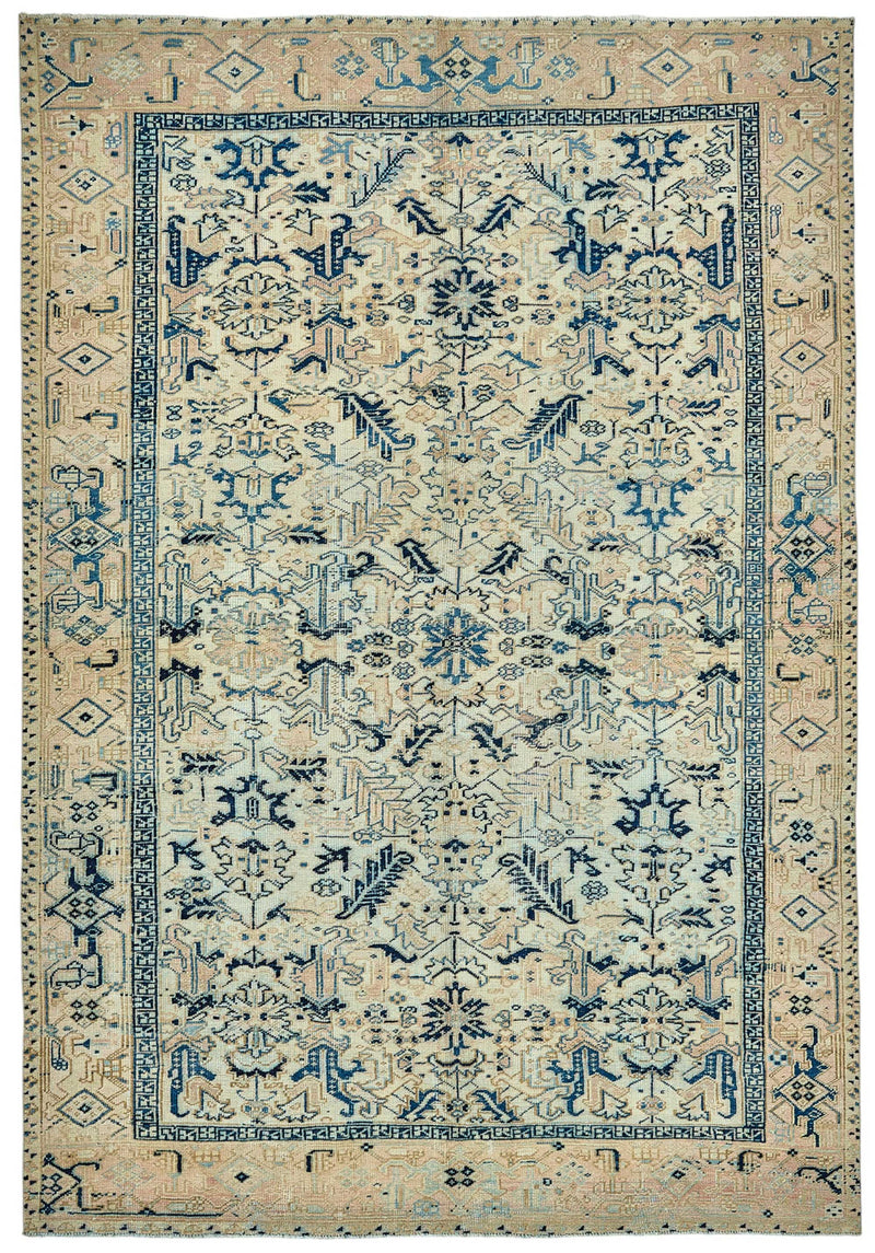 Persian Antique Rug 2.17 x 3.14 - Beige - SamaRugs