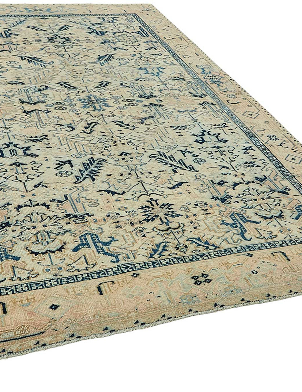 Persian Antique Rug 2.17 x 3.14 - Beige