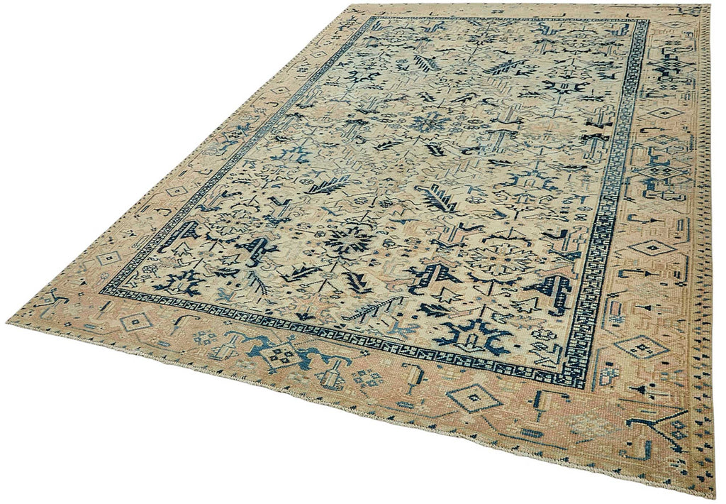 Persian Antique Rug 2.17 x 3.14 - Beige - SamaRugs