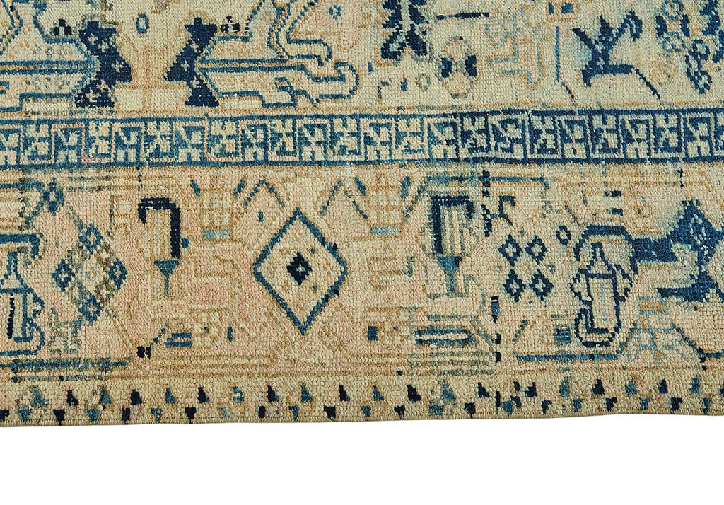 Persian Antique Rug 2.17 x 3.14 - Beige - SamaRugs