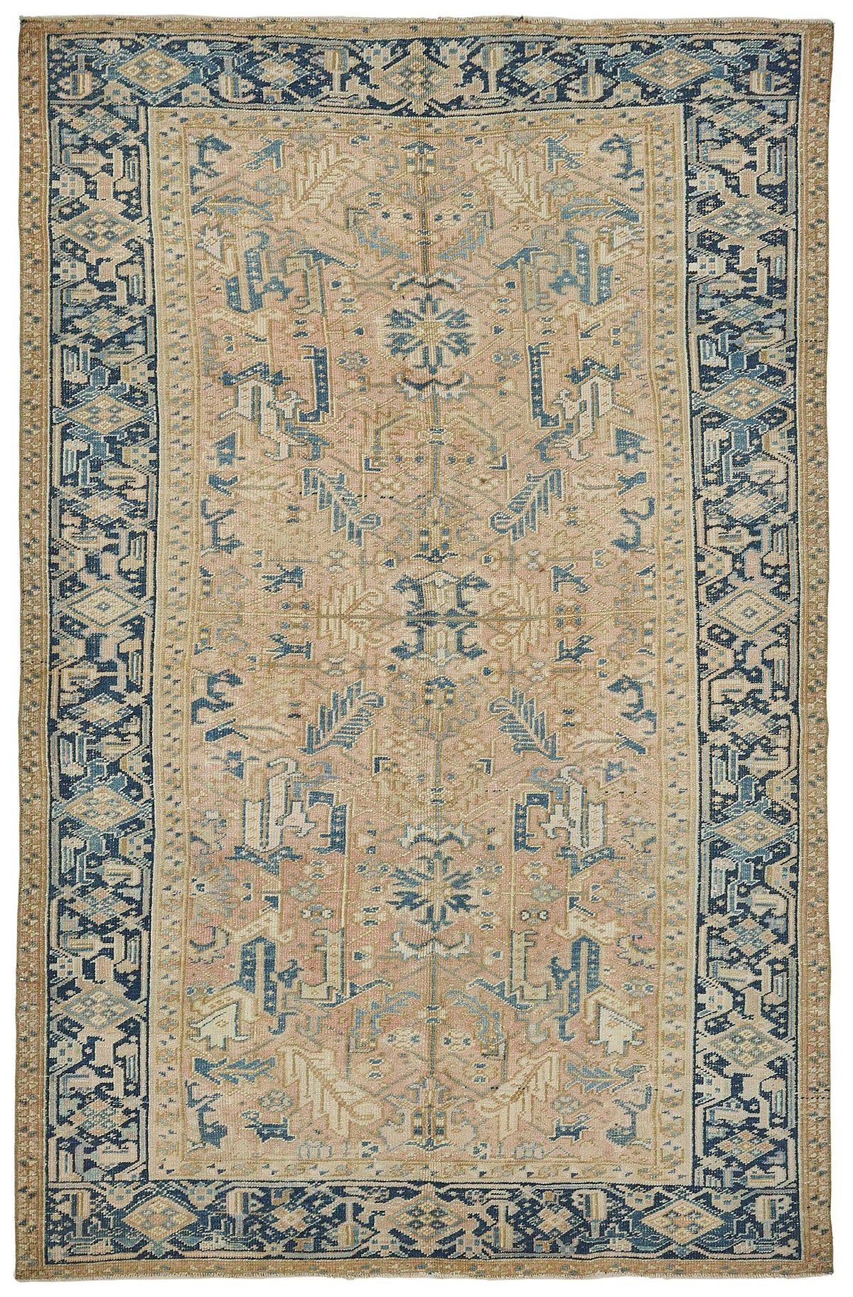 Persian Antique Rug 2.01 x 2.98 - Beige