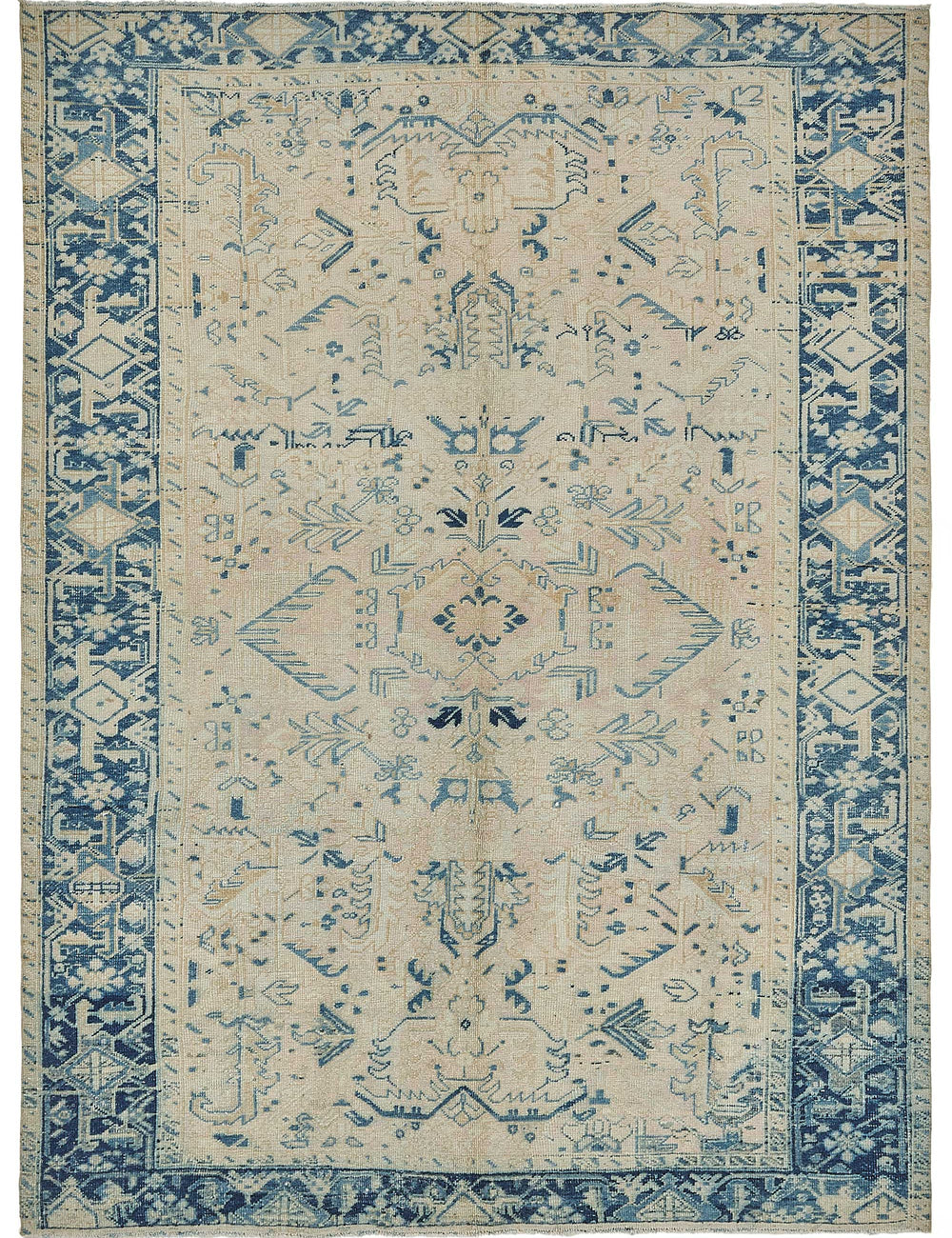 Persian Antique Rug 2.36 x 3.06 - Beige
