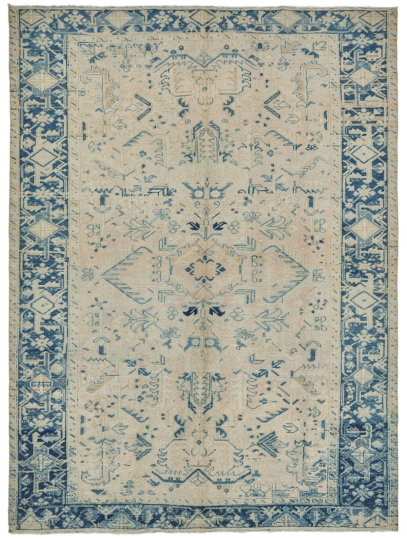Persian Antique Rug 2.36 x 3.06 - Beige - SamaRugs