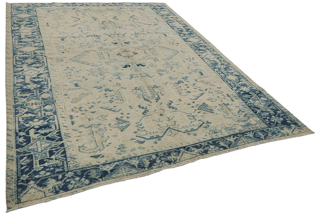Persian Antique Rug 2.36 x 3.06 - Beige - SamaRugs