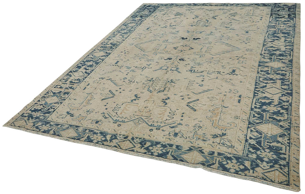 Persian Antique Rug 2.36 x 3.06 - Beige - SamaRugs