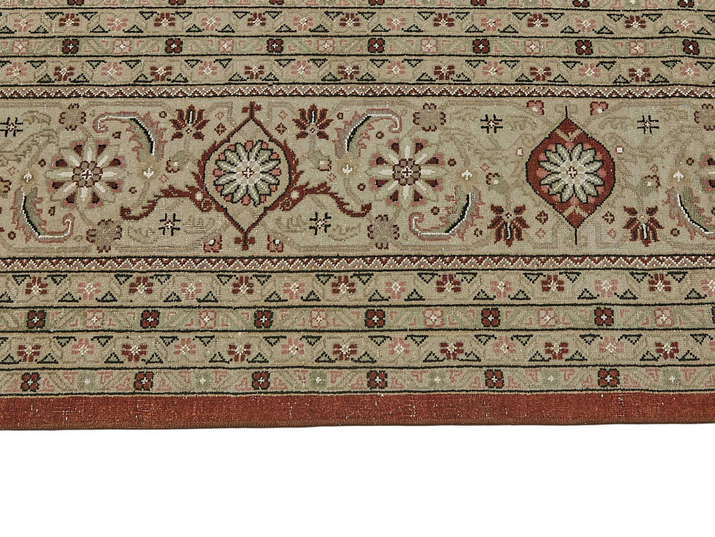 Persian Antique Rug 3.04 x 4.26 - Beige - SamaRugs