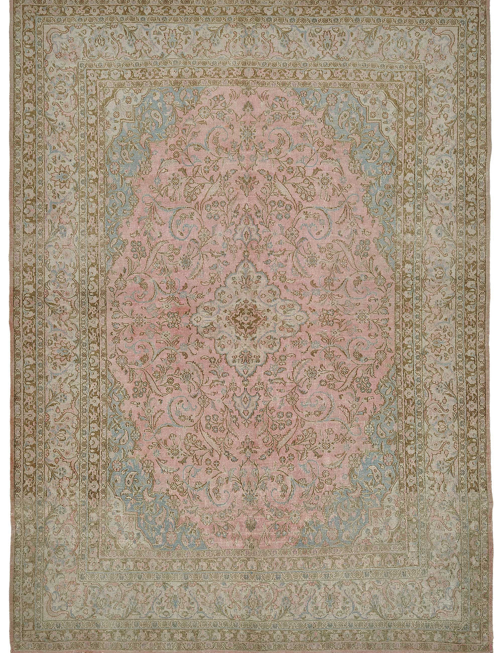 Persian Antique Rug 2.65 x 3.57 - Beige