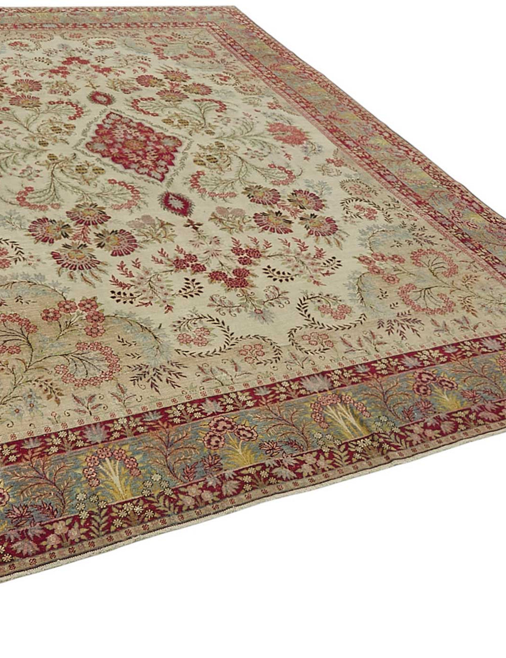 Persian Antique Rug 2.63 x 3.78 - Beige