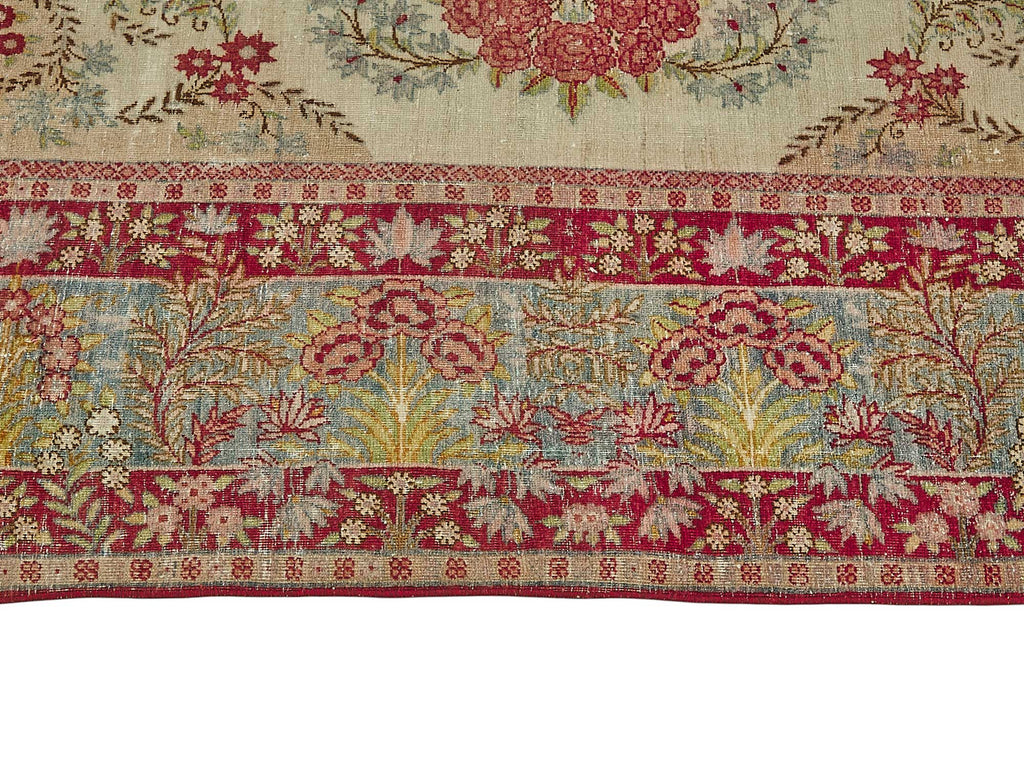 Persian Antique Rug 2.63 x 3.78 - Beige - SamaRugs