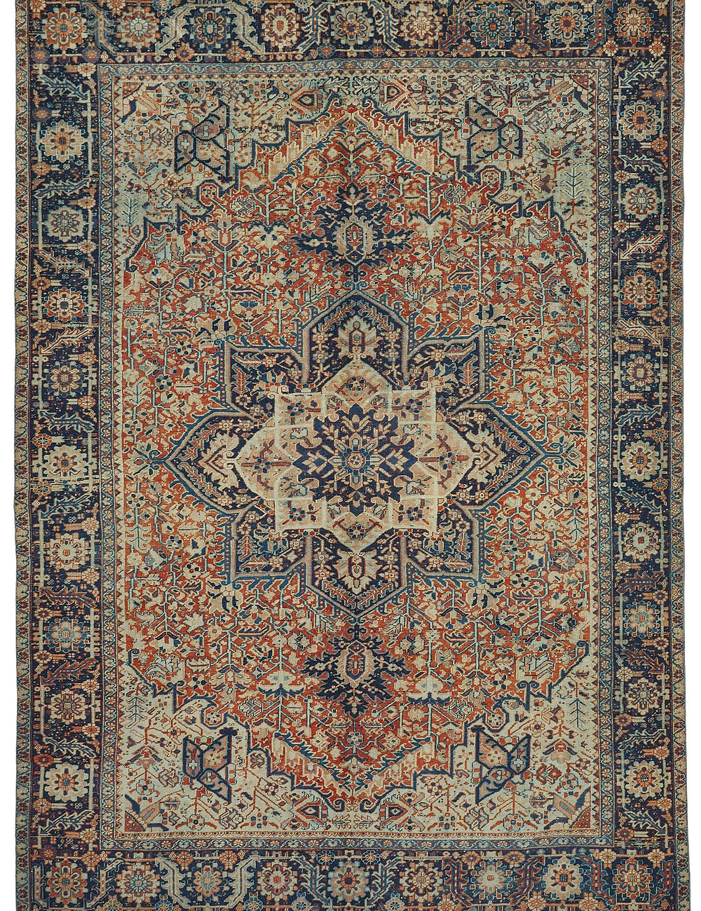 Persian Antique Rug 2.60 x 3.61 - Beige