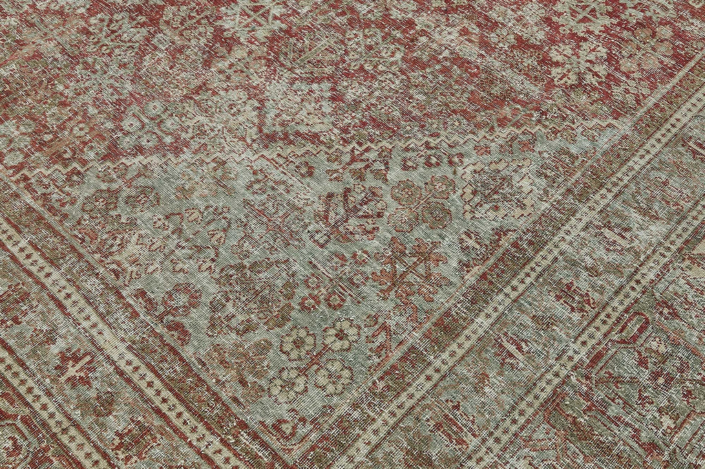 Persian Antique Rug 3.17 x 4.20 - Beige - SamaRugs