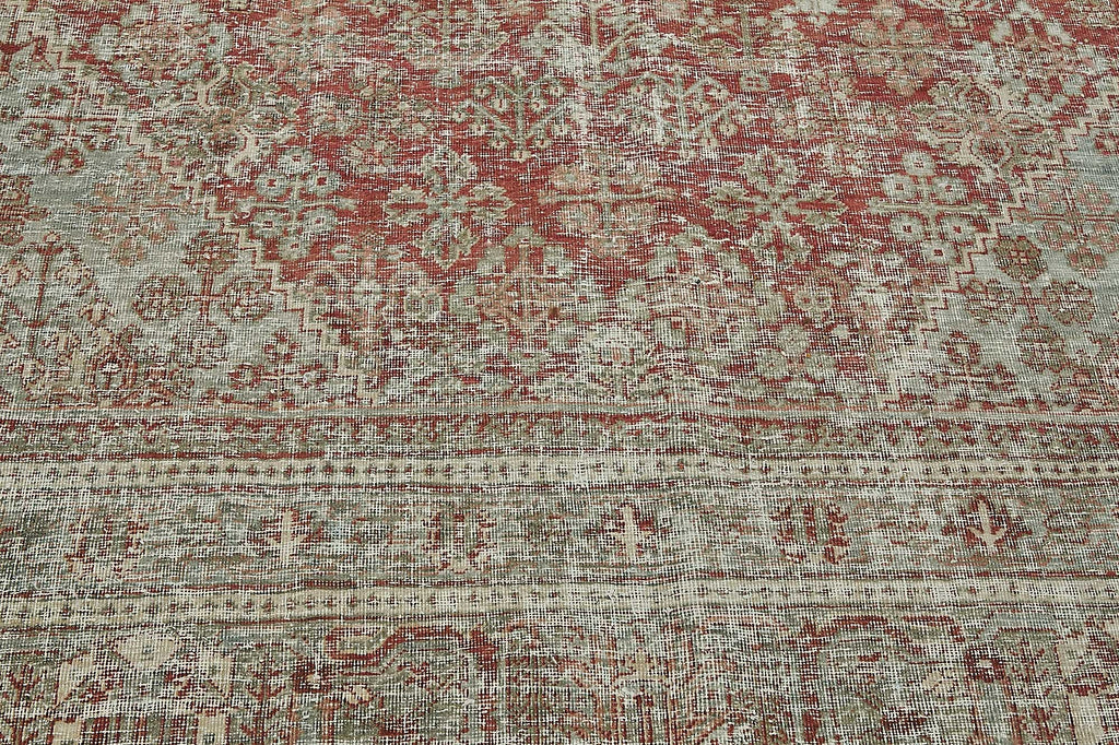Persian Antique Rug 3.17 x 4.20 - Beige - SamaRugs