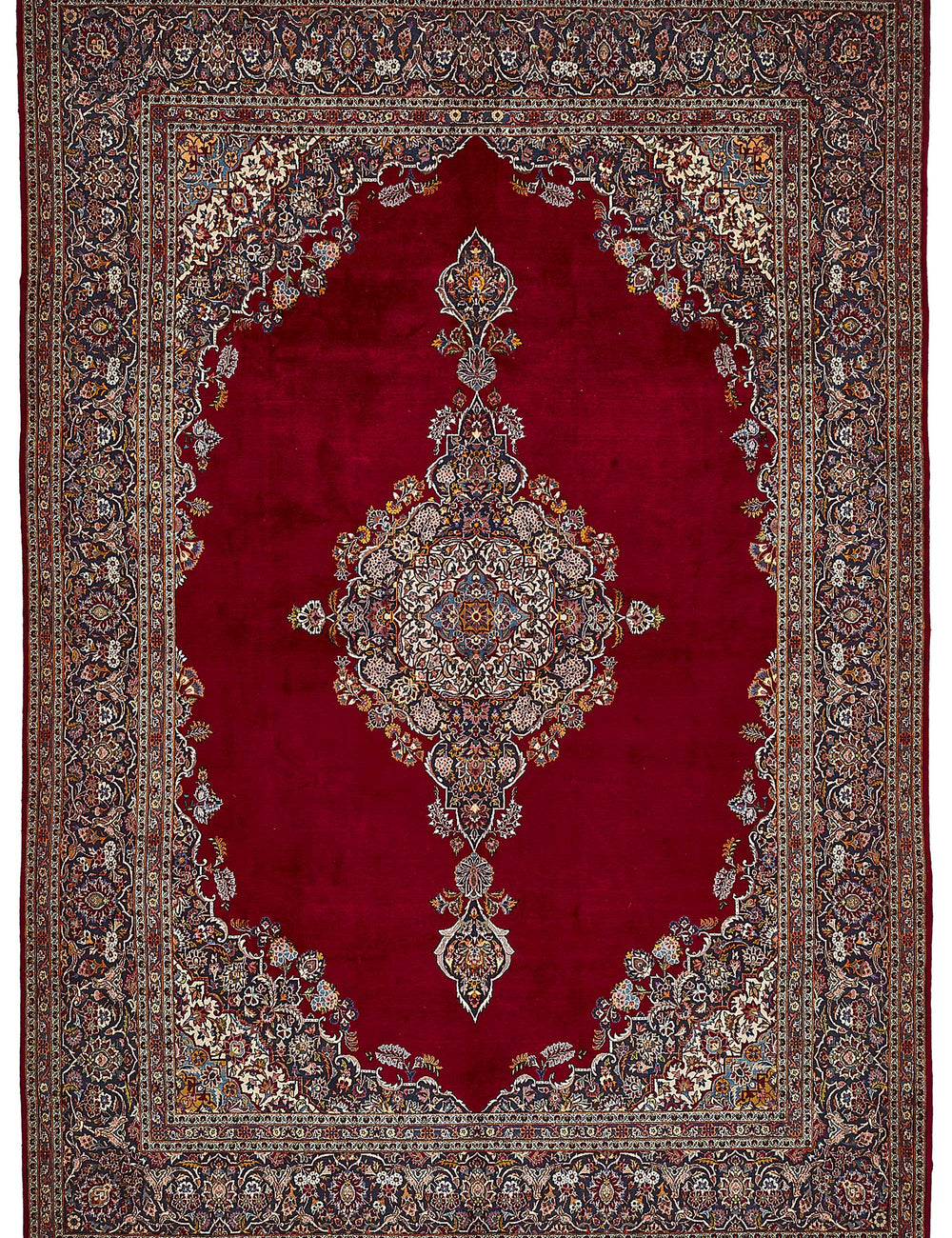 Persian Antique Rug 2.82 x 4.08 - Red