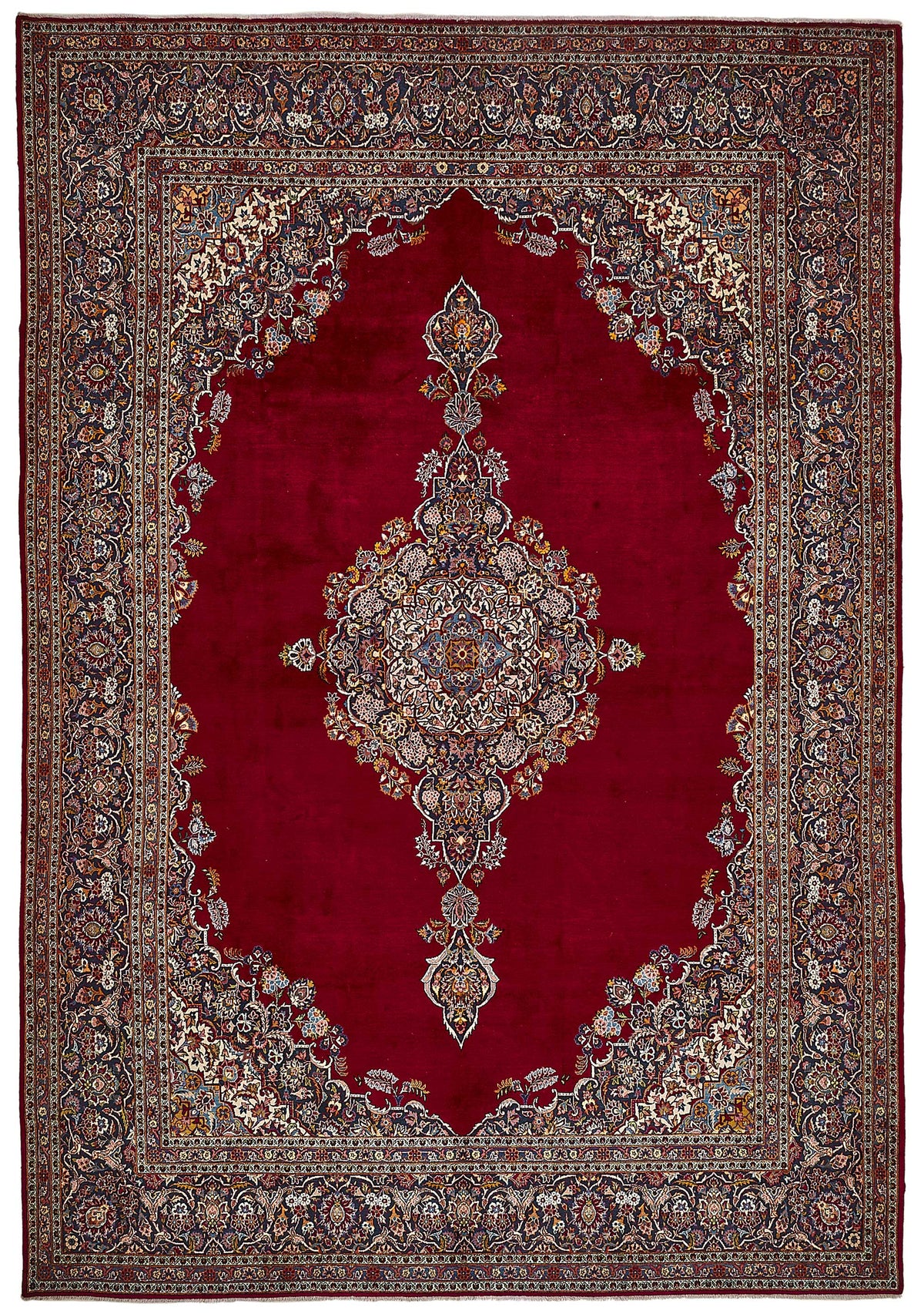 Persian Antique Rug 2.82 x 4.08 - Red