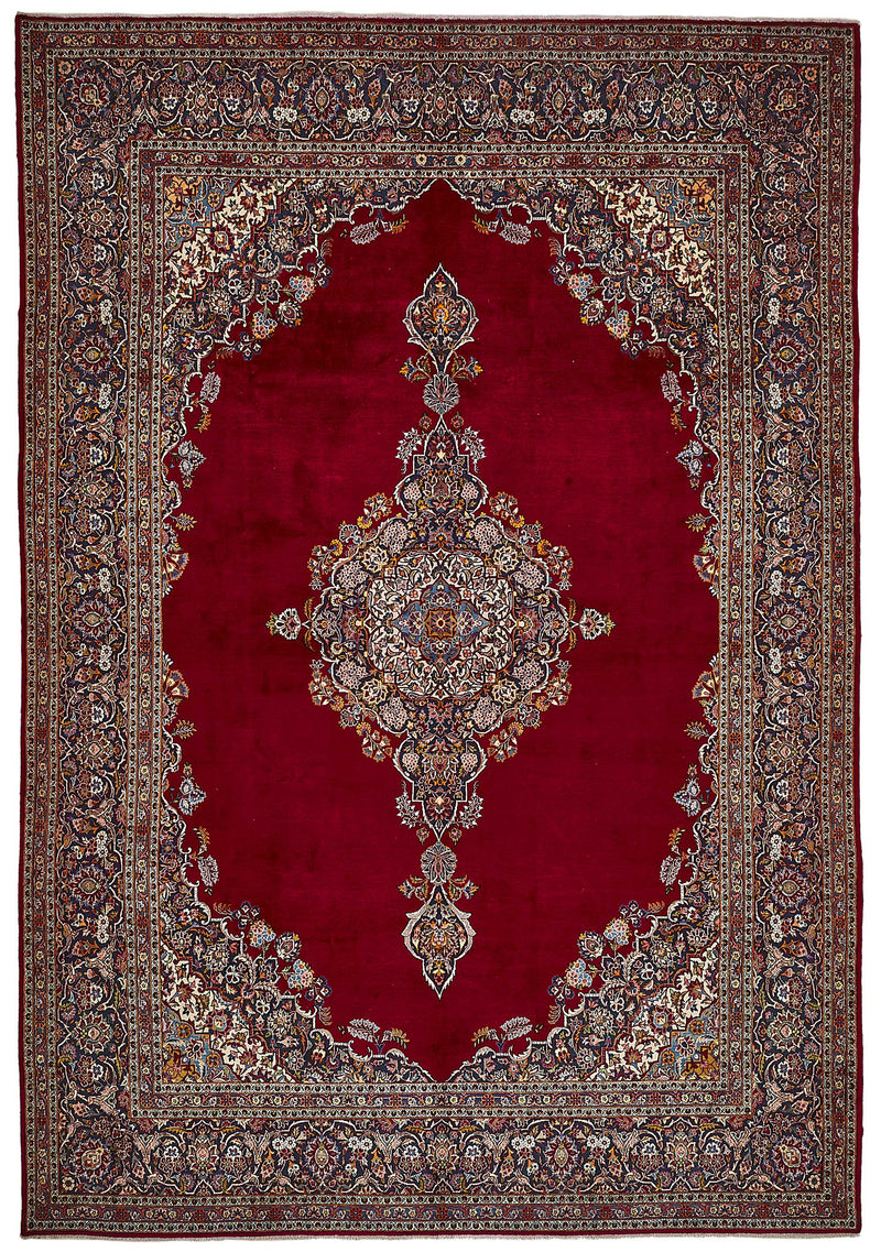 Persian Antique Rug 2.82 x 4.08 - Red - SamaRugs