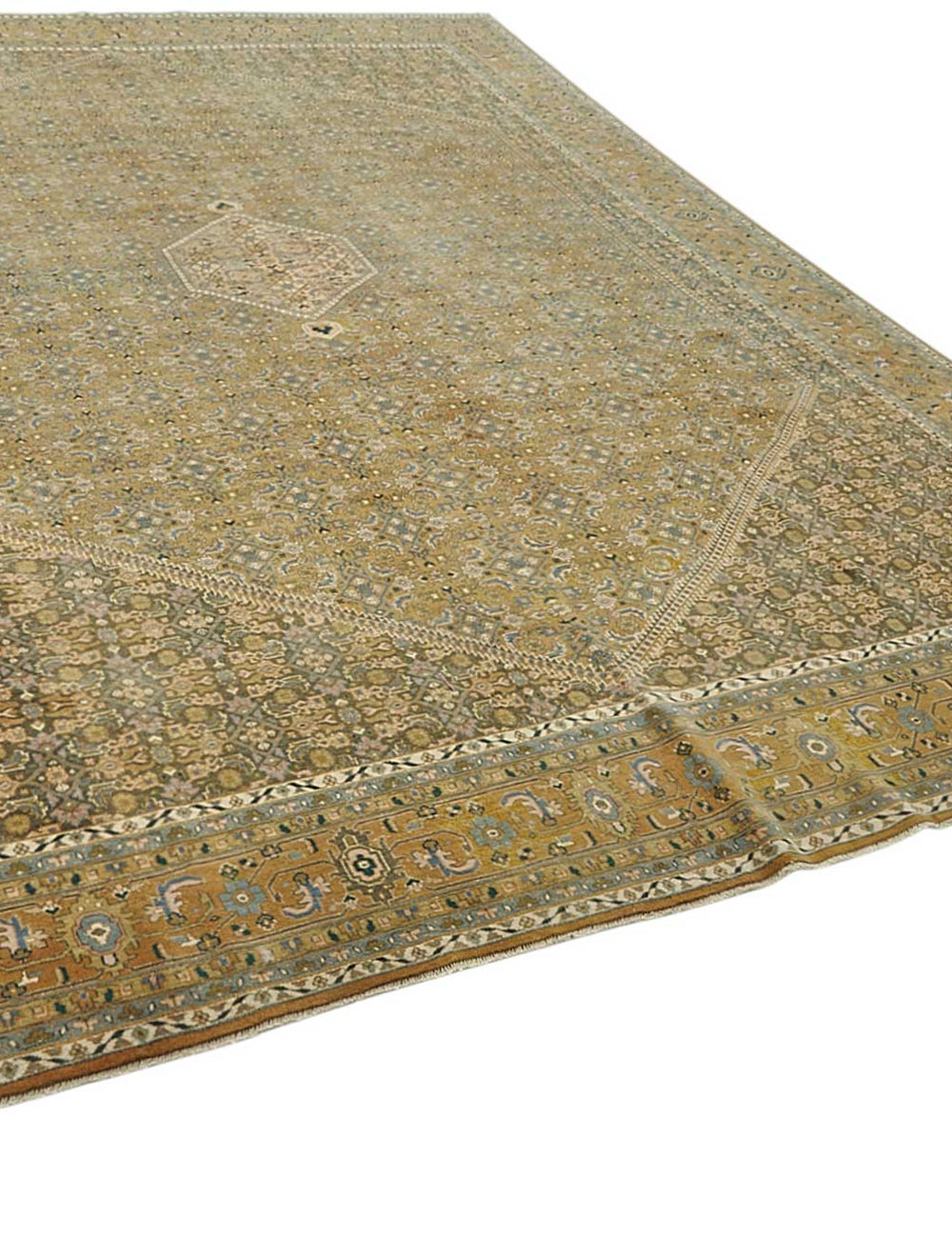Persian Antique Rug 2.98 x 3.90 - Beige