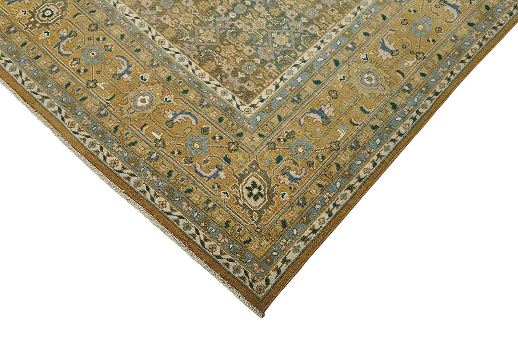 Persian Antique Rug 2.98 x 3.90 - Beige - SamaRugs