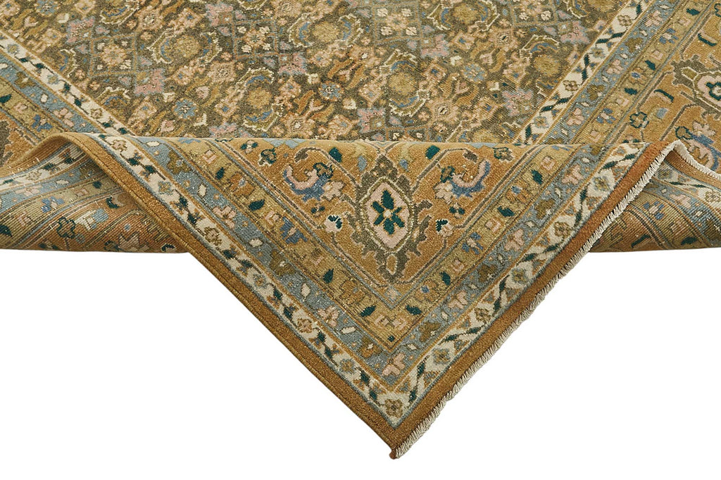Persian Antique Rug 2.98 x 3.90 - Beige - SamaRugs