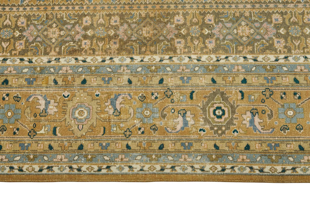 Persian Antique Rug 2.98 x 3.90 - Beige - SamaRugs