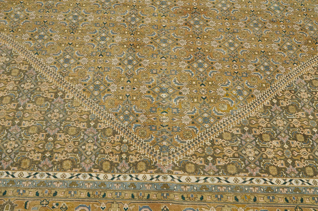 Persian Antique Rug 2.98 x 3.90 - Beige - SamaRugs