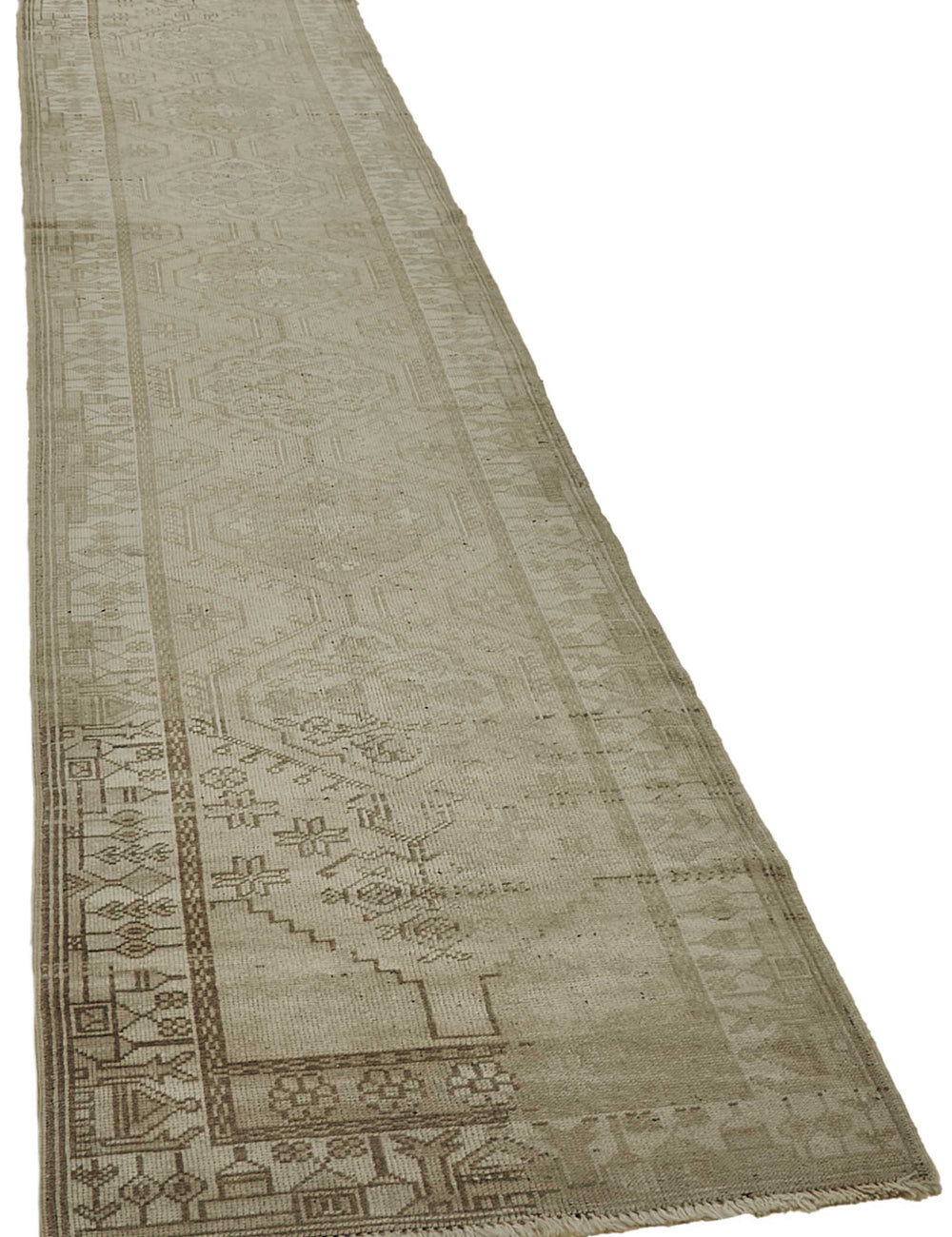 Persian Antique Rug 0.75 x 3.77 - Beige