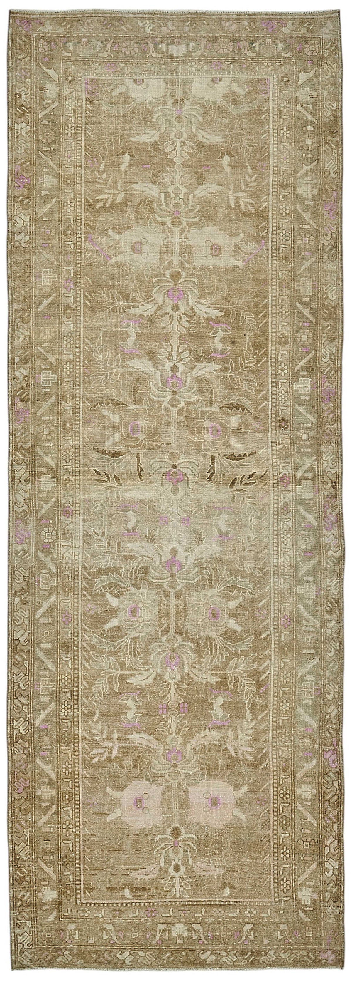 Persian Antique Rug 0.98 x 2.88 - Beige